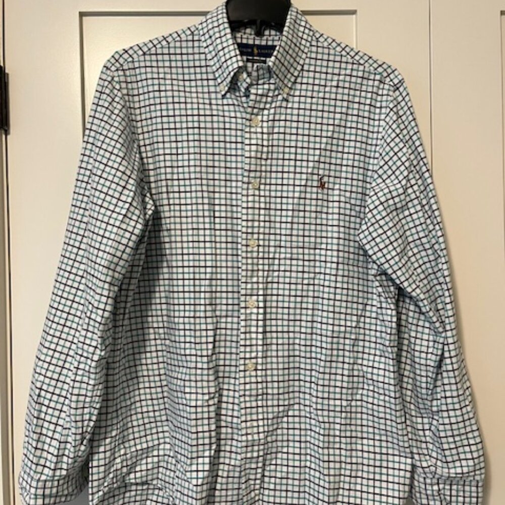 RALPH LAUREN LONG SLEEVE MEN'S SHIRT